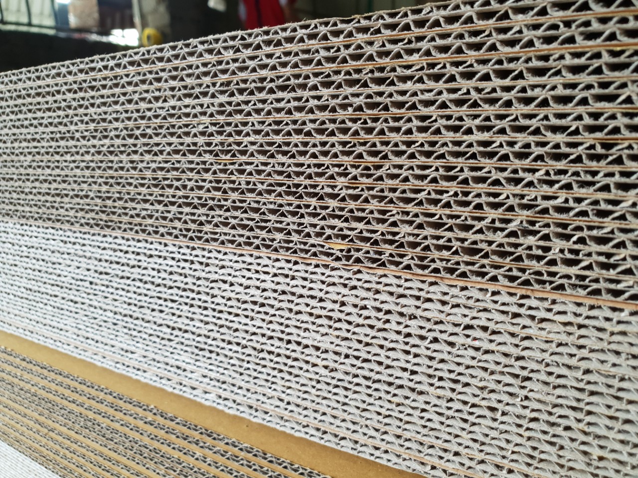 Các loại sóng giấy để sản xuất thùng carton