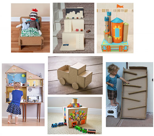 Cách làm đồ chơi cho trẻ từ thùng carton