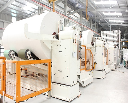 White paper production line